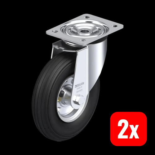 Blickle lenkrolle rad - rad, 35980