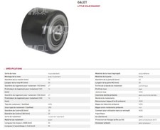 Spannrolle 20660029 hubwagen - spannrolle,
