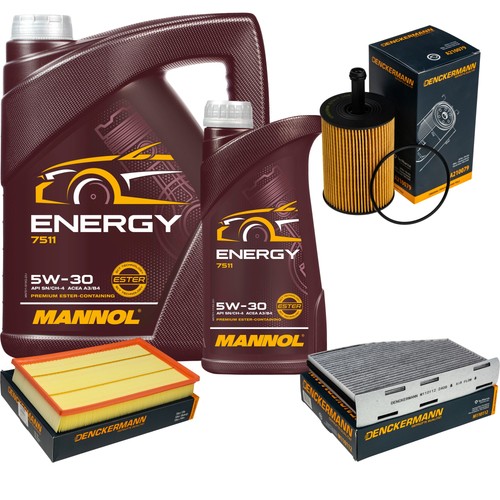 Inspektionspaket mannol - 6l,
