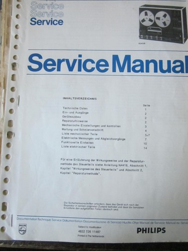 Philips recorder n4419 - recorder,