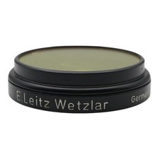 E.Leitz Wetzlar Leica Gelbfilter 1 Farbfilter für Objektiv 3,5 5  9 10,5 13,5 cm