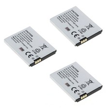 3x Ersatz Akku für AVM