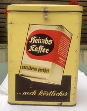 Heimbs Kaffee, alte Blechdose, Werbung