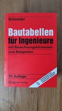Schneider Bautabellen für