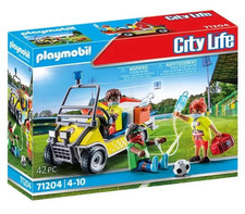 PLAYMOBIL 71204 City Life - Rettungscaddy Zubehör zum Krankenhaus oder Klinik