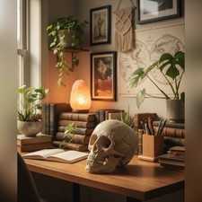 Lebensgroßer 3D Schädel