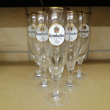 Krombacher Pokal 6x 0,3 l Bierglas aktuelles Design 5*