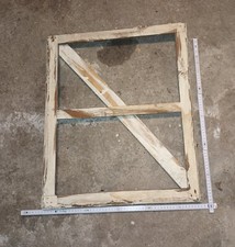 Herbert Zangs VERWEIßUNG 1953 Holzfenster Signiert Datiert ZERO KREFELD 