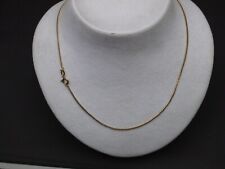 Panzer Kette Golddouble 10/000, Länge 42 cm,  breit ca. 1,4 mm 