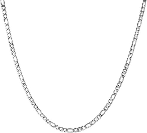 14k gold plattierte - gold, figaro