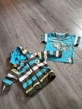 Shirt Und Strickjacke Jungen Cardigan Jacke Gr. 62, Topolino, Baby