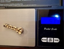 Zahngold - gereinigt ** 5,11 gr ** Gelbgold gute Leg. ** Krone ** mehrere vorh.