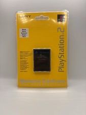 Sony PlayStation 2 PS2 Speicherkarte-  8MB, Schwarz | NEU & OVP | Memory Card