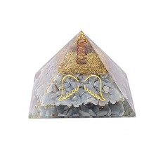 Orgonit Pyramide Angelit mit engelsflügel -- ±7,5cm