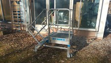 Podestleiter Treppenpodest Treppe Leiter Zarges