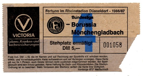 Ticket fortuna düsseldorf - ticket, bl