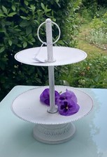 Shabby 2 stöckige Etagere