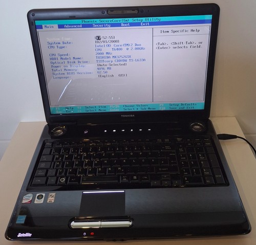 Notebook toshiba satellite - notebook,