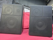 2 DDR RFT robuster Lautsprecherboxen Corona HI-FI-Dreiwegebox B9271