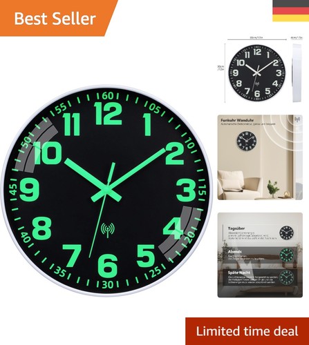 Moderne funkuhr mit - moderne,