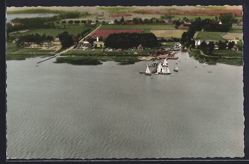 Dümmer see luftaufnahme - dümmer,
