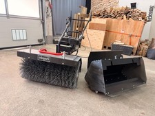 Neuwertige Scheppach Benzin Kehrmaschine SC2700P inkl. Zubehör