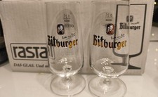 12 Stück Bitburger  Bierglas