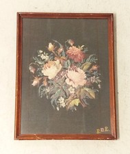 Stickbild Blumen Bild