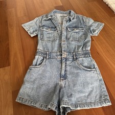 ZARA Jeans Onesie Einteiler