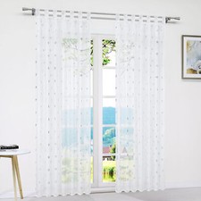 Gardine Schlaufen Modern