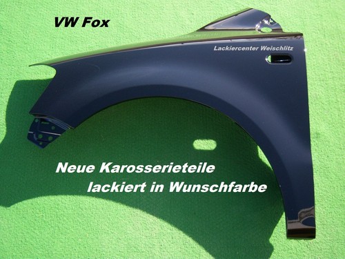 Kotflügel lackiert - lackiert, in