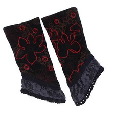 Damen Samt Armstulpen Stulpen