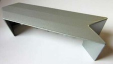 Abdeckung für Balkon-Handlauf-Gehrung silber 600 Kömabord 8221