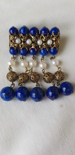 Vintage gablonz brosche - vintage,