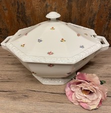 Rosenthal Maria Terrine Suppenschüssel Deckel Suppenterrine Streublumen