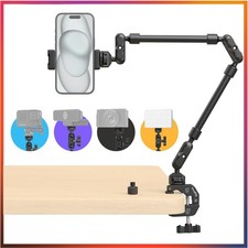 Flexible 22" Magic Arm mit Anti-Rutsch Klemme – Ideal für Vlogging und Streaming