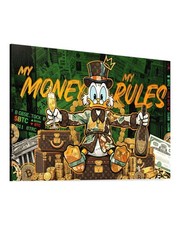 Dagobert Duck Leinwand Bild