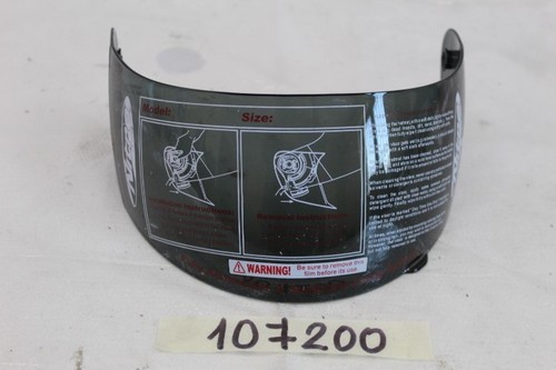 Visier helm farbe black - visier,