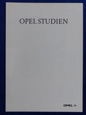Opel Studien 1994 Tigra Scamp Roadster - Prospekt Brochure 09.1993