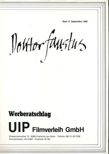 Doktor faustus jon finch - -,