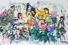 xxl - Acrylmalerei Sonja Zeltner-Müller expressiv Jazz Musik Band