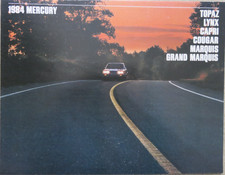 1984 mercury capri cougar - 1984,
