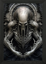 Giger unikat kunstwerk - giger,