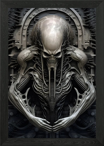 Giger unikat kunstwerk - giger,