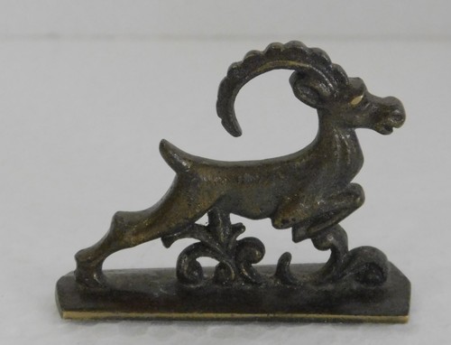 Kleine messing bronze figur - messing,