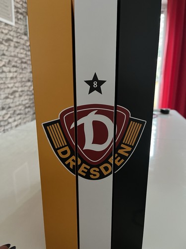 Dynamo dresden retro box gelb - dynamo,