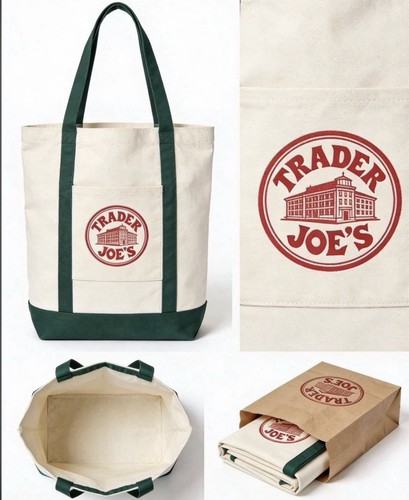 Canvas tote bag verde trader - verde,