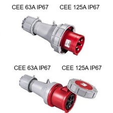 Cee stecker kupplung 63a - ,