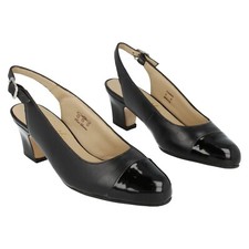 Damen Equity Schwarz/Lackleder