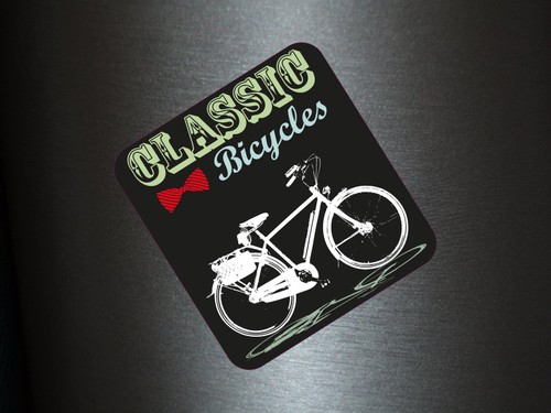 Aufkleber classic bicycles - classic,